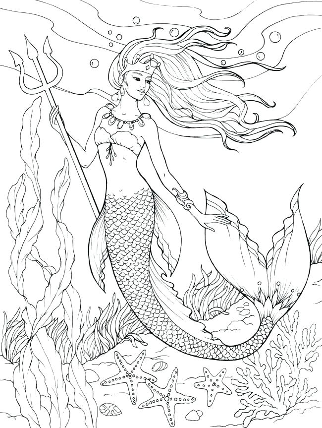 650x863 Cute Mermaid Coloring Pages New Page Baby Coloring Collection