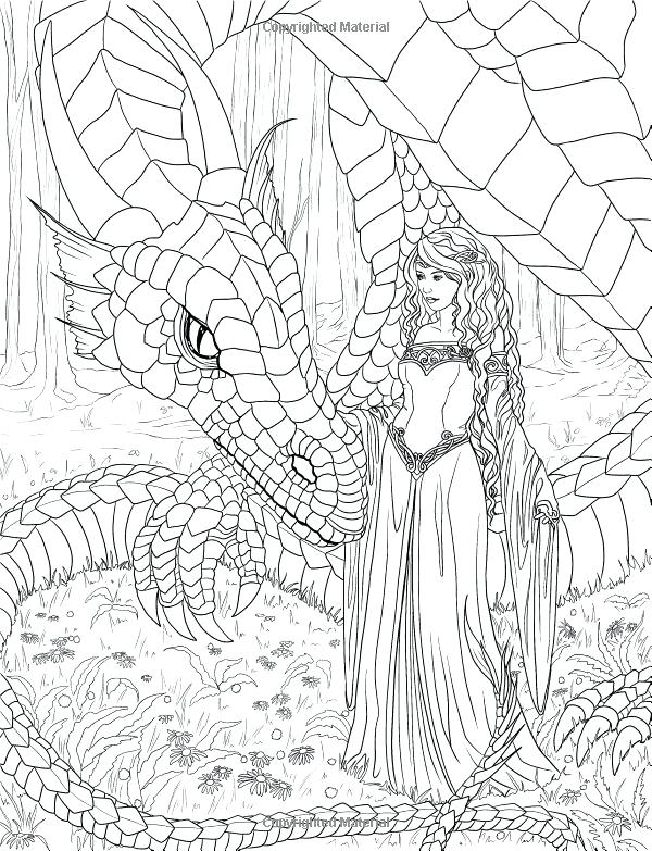 600x783 Mermaid Coloring Pages For Adults Free Printable Mermaid Coloring