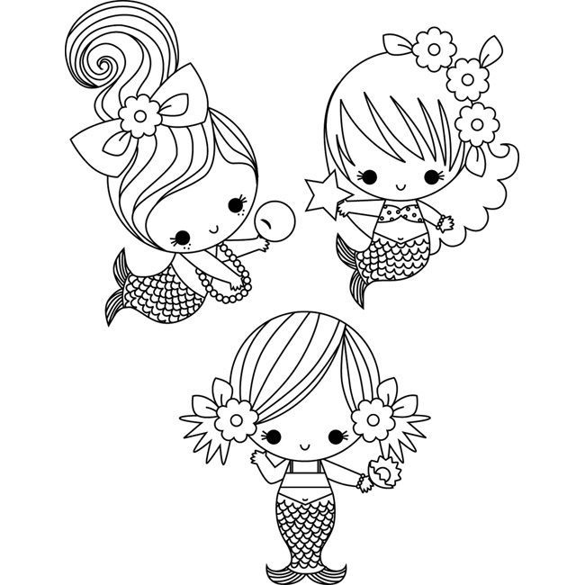 Mermaid Coloring Pages Coloring Pages For Kids Craft 650x650 Mermaid Coloring Pages Coloring Pages For Kids Craft