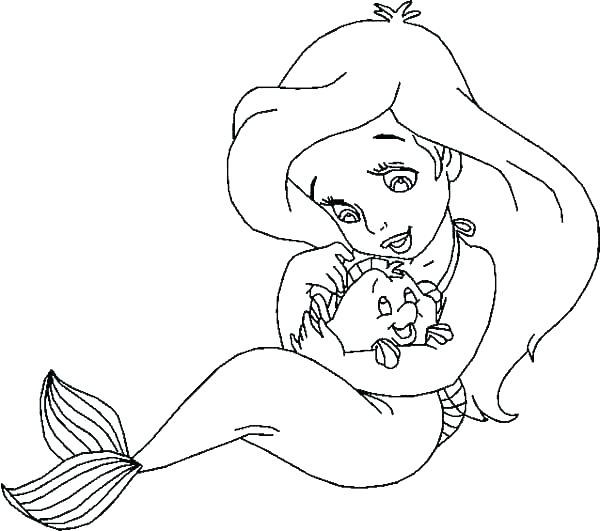 Mermaid For Coloring Little Mermaid Coloring Pages Mermaid 600x531 Mermaid For Coloring Little Mermaid Coloring Pages Mermaid