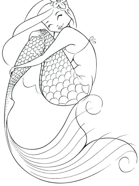 Mermaids Coloring Pages The Little Mermaid Coloring Page Mermaid 480x640 Mermaids Coloring Pages The Little Mermaid Coloring Page Mermaid