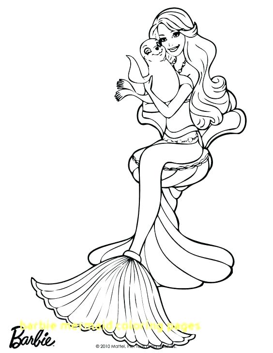 564x729 Mermaid Coloring Pages Online Coloring Barbie Barbie Mermaid