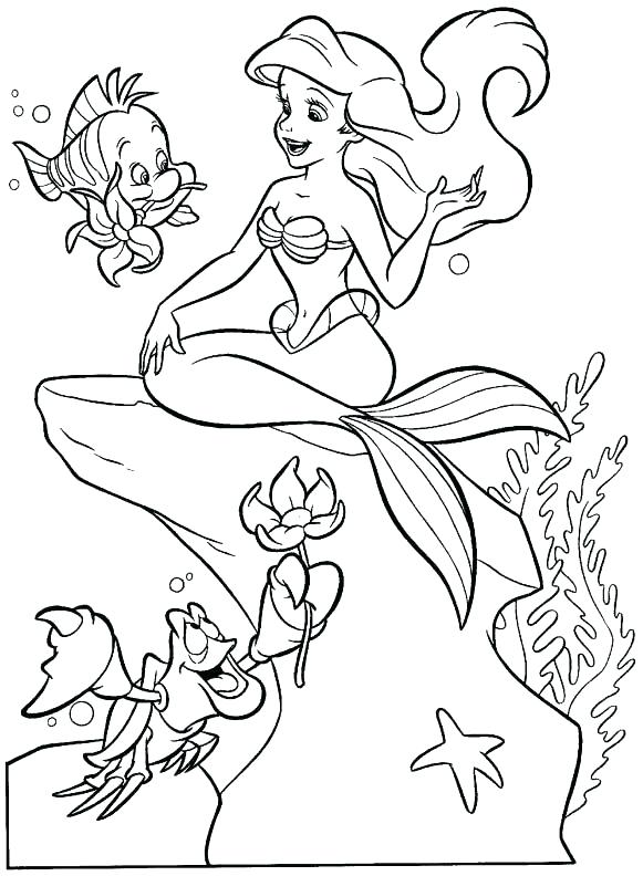 581x792 Barbie Mermaid Coloring Pages Online The Little Princess Games
