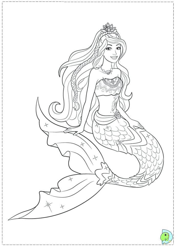 691x960 Mermaid Coloring Pages For Adults