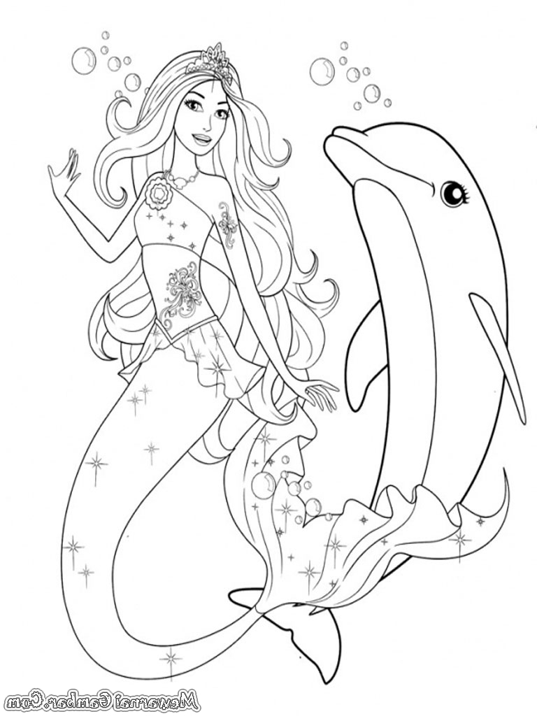Dolphin With Mermaid Coloring Pages Mermaid Dolphin Coloring Pages 768x1024 Dolphin With Mermaid Coloring Pages Mermaid Dolphin Coloring Pages