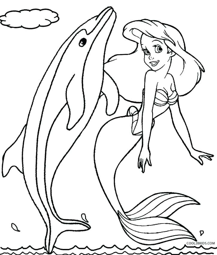 Mermaid And Dolphin Coloring Pages Dolphin Color Pages Mermaid 724x850 Mermaid And Dolphin Coloring Pages Dolphin Color Pages Mermaid