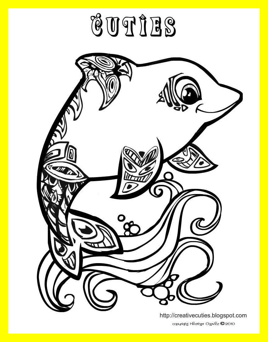 Best Dolphin Coloring Page Lots Of Other Really Cute With Mermaid 870x1110 Best Dolphin Coloring Page Lots Of Other Really Cute With Mermaid