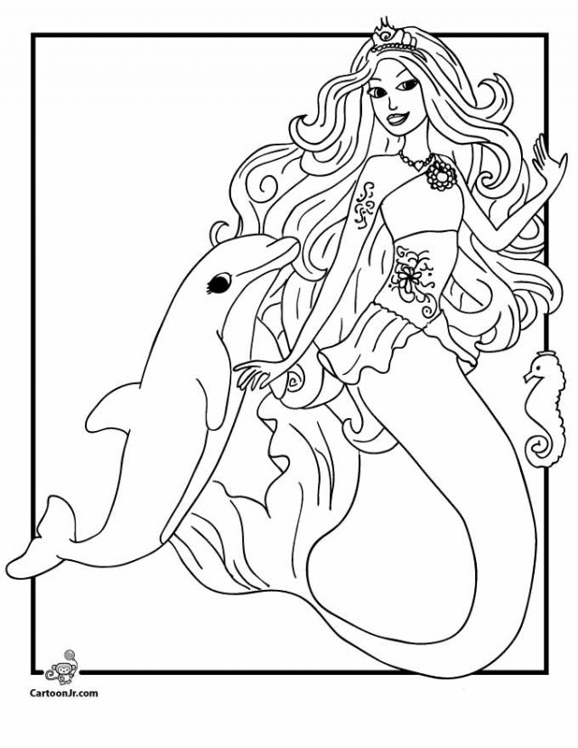 Coloring Pages Unique Mermaid And Dolphin Coloring Pages 640x828 Coloring Pages Unique Mermaid And Dolphin Coloring Pages