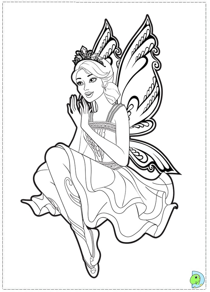 Barbie Fairy Princess Coloring Pages Fairies Fairy 691x960 Barbie Fairy Princess Coloring Pages Fairies Fairy