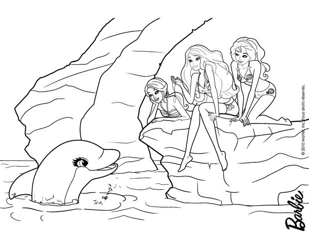 620x480 Merliah Half Human Half Mermaid Girl Coloring Pages