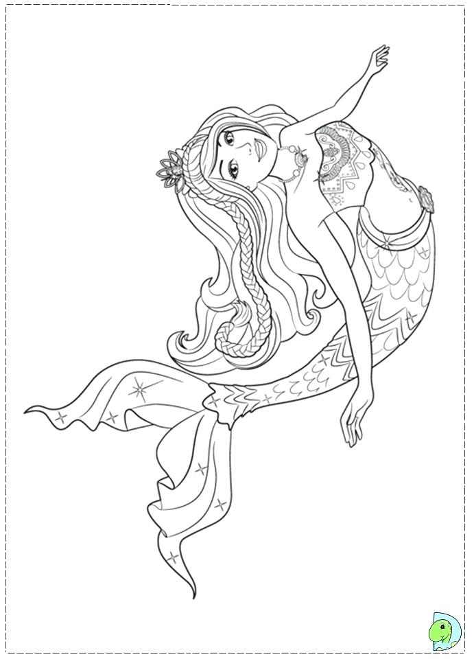 691x960 Barbie Pictures To Color Or Mermaid Princess Coloring Pages Frank