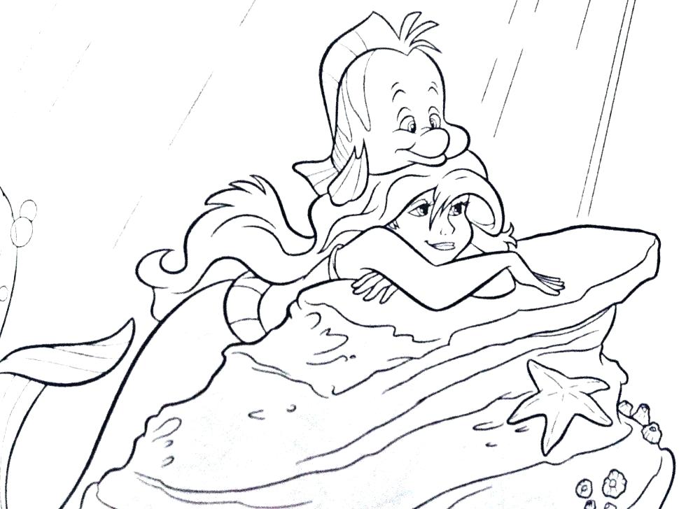 970x728 Little Mermaid Coloring Pages Princess Coloring Coloring Book