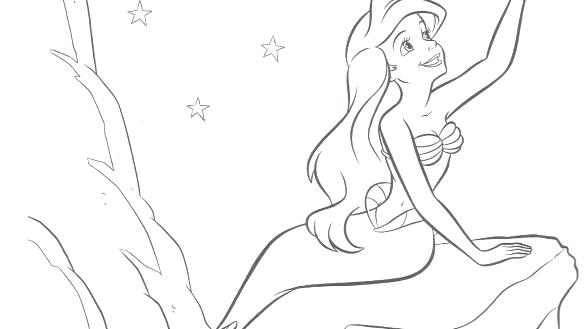 585x329 Mermaid Tail Coloring Pages Mermaid Tail Coloring Pages Barbie
