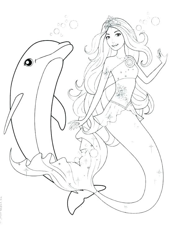 590x757 Barbie In A Mermaid Tale Coloring Pages