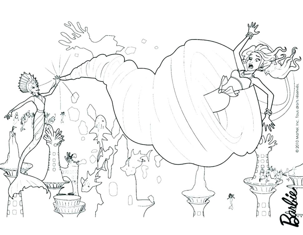 970x751 Barbie Mermaid Coloring Pages Barbie Mermaid Coloring Page Barbie
