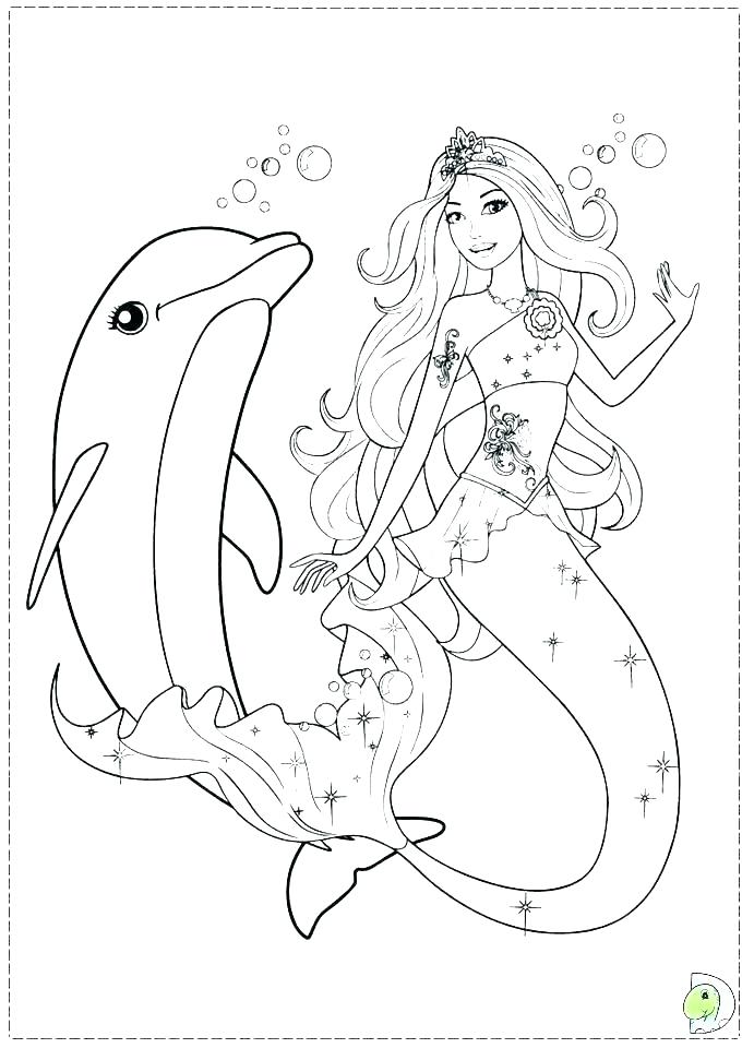 691x960 Printable Mermaid Coloring Pages Flounder Coloring Pages Little