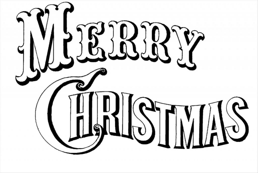 Merry Christmas Coloring Pages For Adults 1024x689 Merry Christmas Coloring Pages For Adults