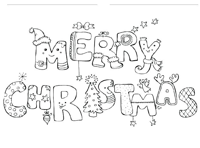 Merry Christmas Coloring Pages For Kids Fuhrer Von 700x521 Merry Christmas Coloring Pages For Kids Fuhrer Von