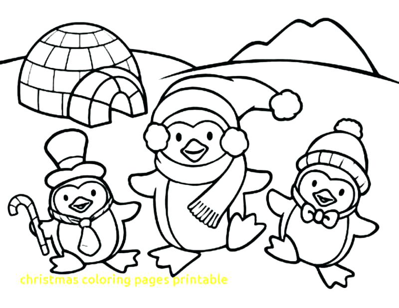 800x617 Christmas Coloring Pages To Print Also Merry Coloring Page