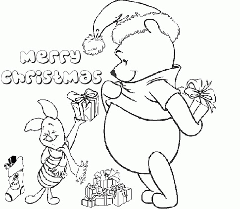 Merry Christmas Coloring Pages 485x423 Merry Christmas Coloring Pages