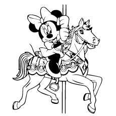 230x230 Top 25 Free Printable Cute Minnie Mouse Coloring Pages Online