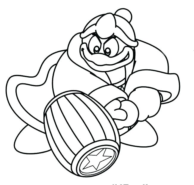 Meta Knight Coloring Pages at GetColorings.com | Free printable