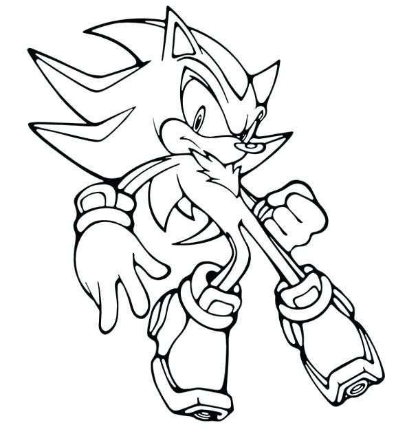 576x650 Metal Sonic Coloring Pages Amazing Wagashiya