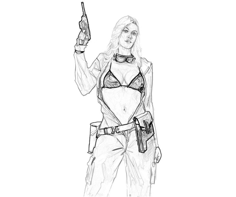 800x667 Metal Gear Solid Eva Characters Yumiko Fujiwara