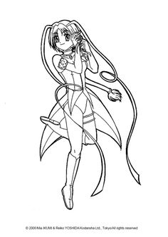 236x333 Akasaka Keiichiro Coloring Page. More Tokyo Mew Mew Coloring
