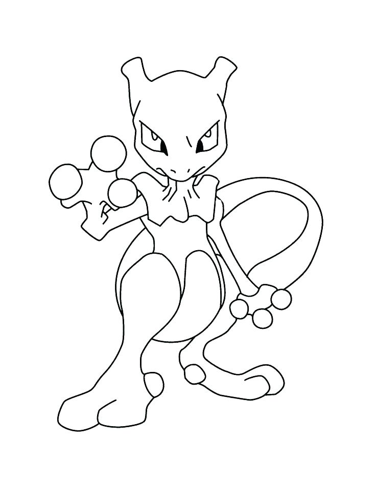 Mew Coloring Pages at GetColorings.com | Free printable colorings pages ...