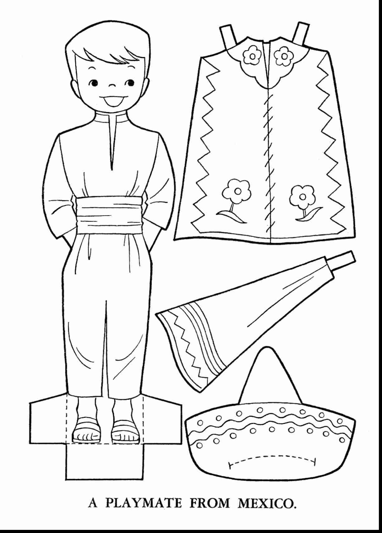 Mexican Culture Coloring Pages 1225x1706 Mexican Culture Coloring Pages