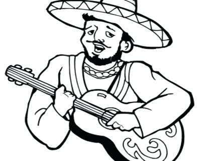 400x322 Mexican Food Coloring Pages Food Coloring Sheets Page Image Images