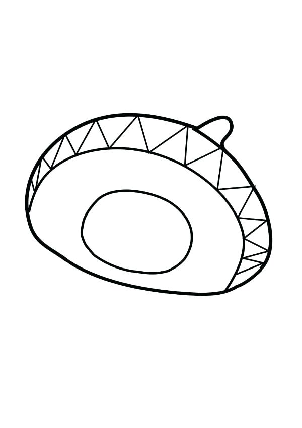 600x848 Sombrero Coloring Page Sombrero Coloring Page Sombrero Art