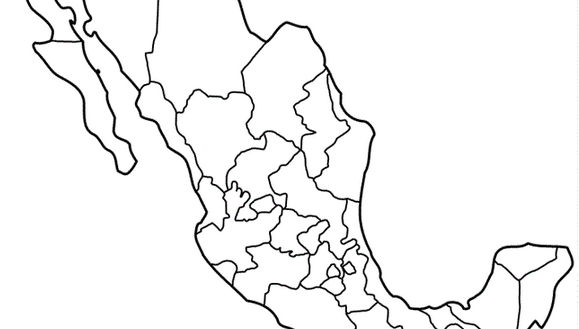 579x329 Wealth Printable Map Of Mexico Maps Free Allfreeprintable Com