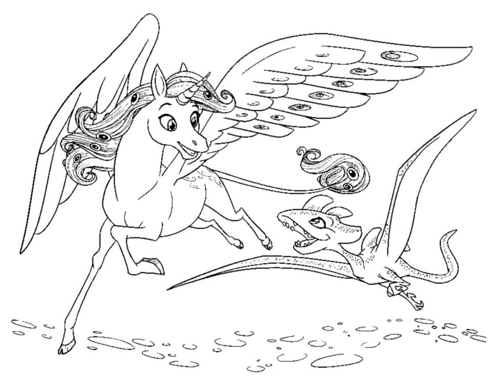 Mia And Me Coloring Pages 967x755 Mia And Me Coloring Pages