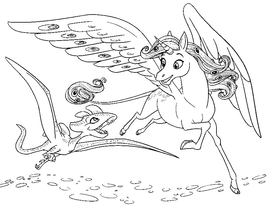 Coloring Pages Mia And Me Drawing 861x672 Coloring Pages Mia And Me Drawing