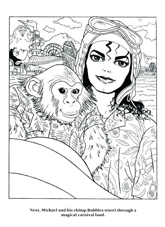 533x730 Entertaining Michael Jackson Coloring Pages Image 11510