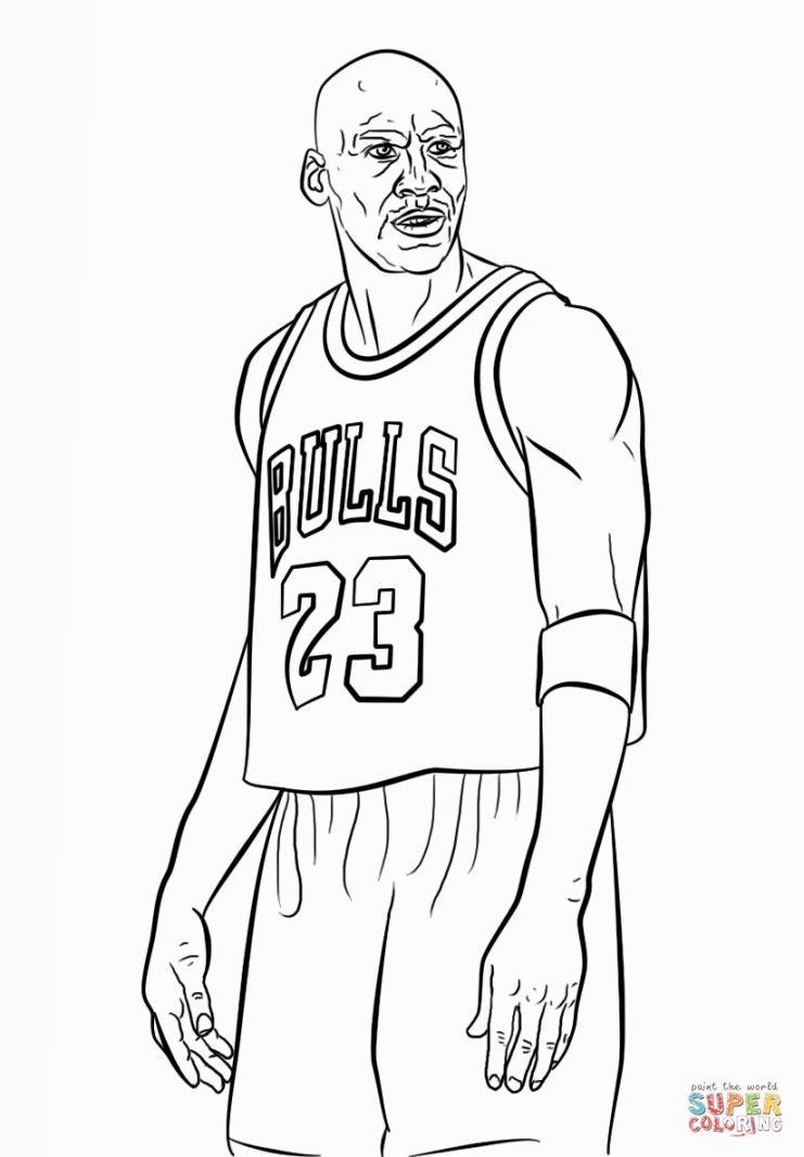 741x1066 Michael Jordan Coloring Pages Coloring Pages