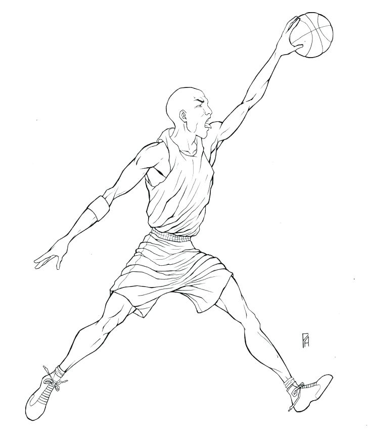 Michael Jordan Coloring Pages at GetColorings.com | Free printable ...