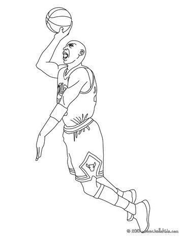 364x470 Michael Jordan Coloring Pages