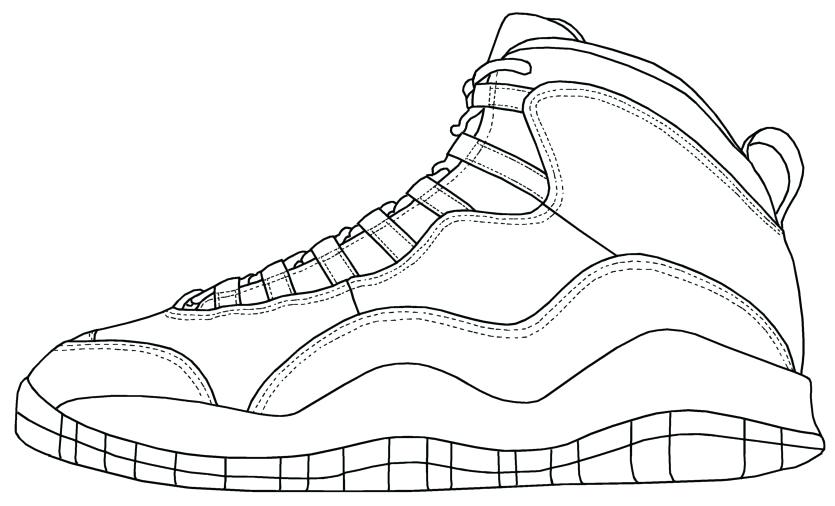 835x506 Jordan Coloring Pages Shoes Coloring Pages Shoes Pictures To Color