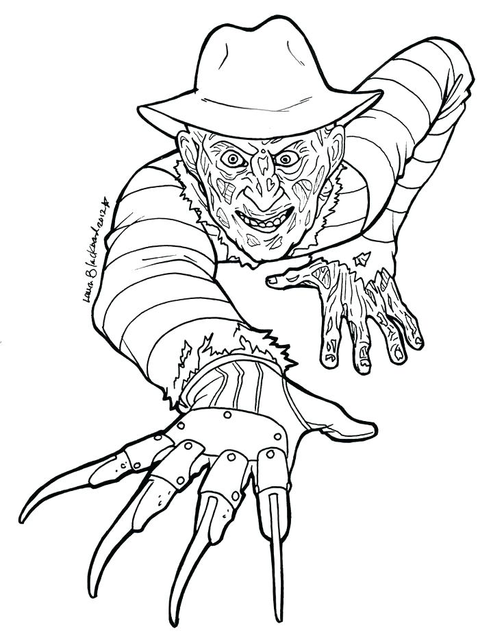 Michael Myers Coloring Pages at GetColorings.com | Free printable ...
