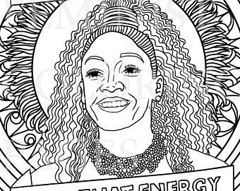 340x270 Michelle Obama First Lady Feminist Coloring Portraits