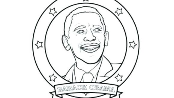 580x326 Obama Coloring Pages Us President Coloring Page President Coloring