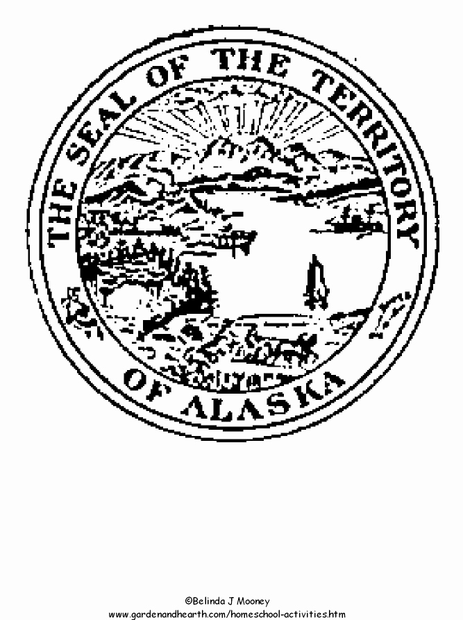 Michigan State Seal Coloring Page 667x893 Michigan State Seal Coloring Page