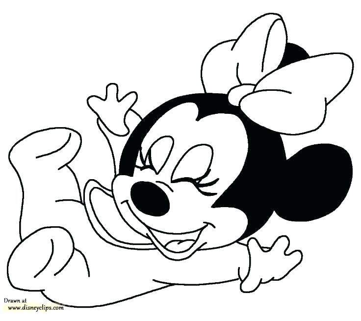 Mickey And Friends Coloring Pages Mickey Mouse Baby Coloring Pages 736x654 Mickey And Friends Coloring Pages Mickey Mouse Baby Coloring Pages