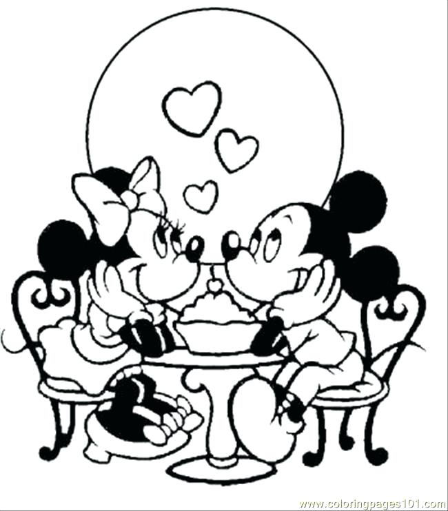 Minnie Coloring Pages 650x742 Minnie Coloring Pages
