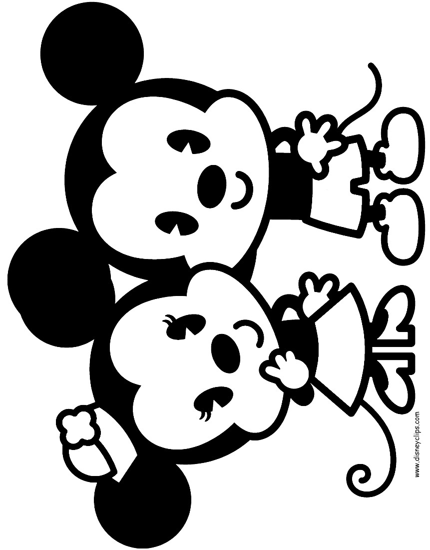 Mickey And Minnie Coloring Pages 861x1100 Mickey And Minnie Coloring Pages