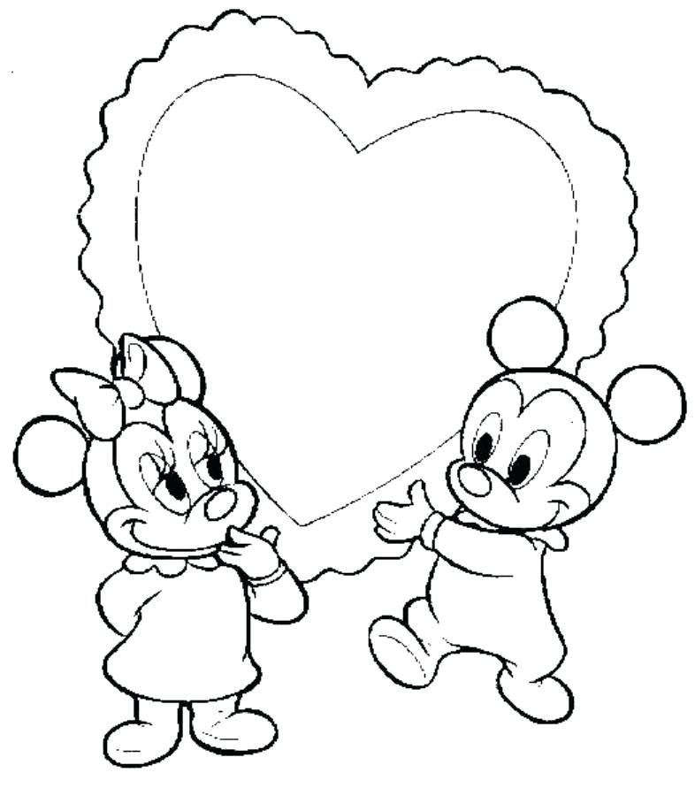 786x891 Mickey Minnie Mouse Coloring Pages Kids Coloring Love Coloring