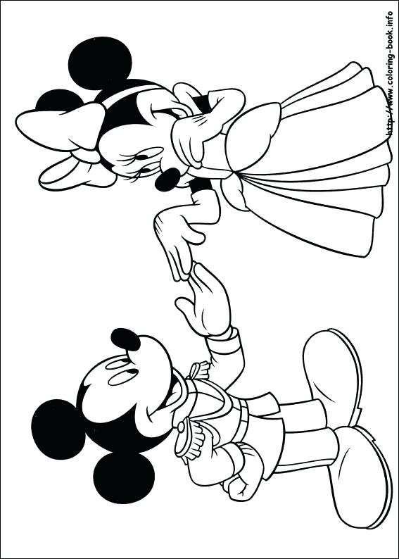 Mickey Minnie Coloring Pages Pictures To Print And Col On Minnie 567x794 Mickey Minnie Coloring Pages Pictures To Print And Col On Minnie